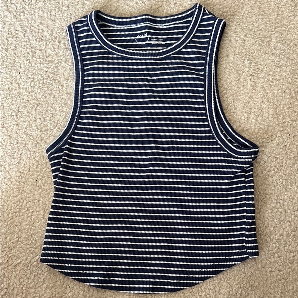 Aerie Striped tank top